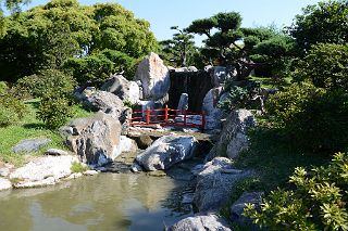 20 Waterfall And Red Fence Japones Japanese Garden Buenos Aires.jpg